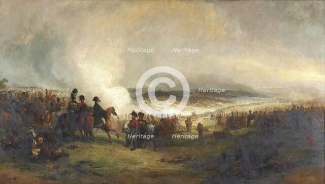 'The battle of Waterloo', 1813-1869. Artist: George Jones.