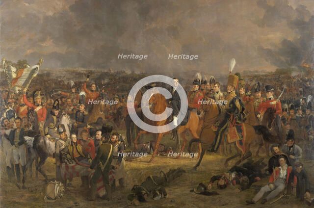 The Battle of Waterloo, 1824.