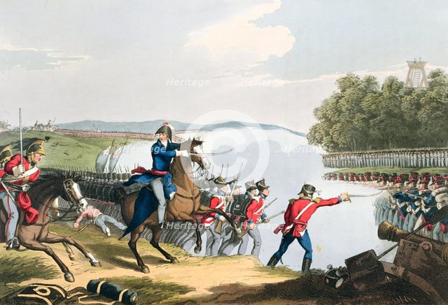 'The Battle of Waterloo Decided by the Duke of Wellington', 1815 (1816). Creator: Matthew Dubourg.