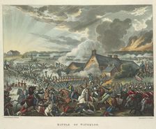 The Battle of Waterloo, June 18th 1815, (1819). Creator: William Heath