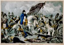 The Battle of Waterloo on 18th June 1815, (1816)