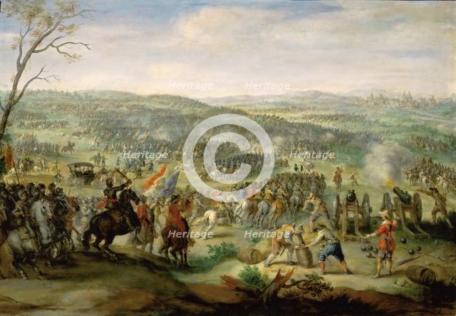 The Battle of White Mountain on 8 November 1620, 1620. Creator: Snayers, Pieter (1592-1667).