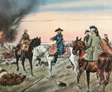 The Battle of Zorndorf, 25 August 1758, (1936). Creator: Unknown