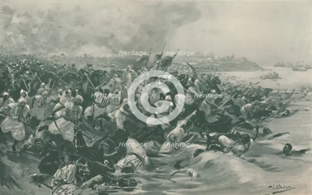 'The Battle of Aboukir', 1799, (1896).  Artist: Unknown.