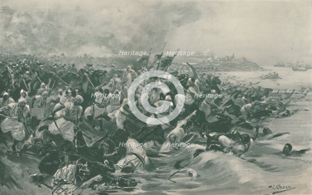 'The Battle of Aboukir', 1799, (1896).  Artist: Unknown.