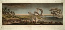 The Battle of Abukir on 25 July 1799, 1799. Artist: Pera, Giuseppe (active 1799-1839)