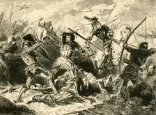 The Battle of Agincourt (1415), 1890. Creator: Unknown
