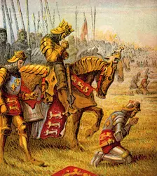 The Battle Of Agincourt, 1415 (c1850)