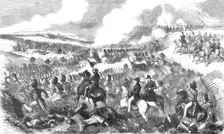 The Battle of Alma: Charge of the Grenadier Guards and of The Highlanders, Under the Duke... 1854 Creator: Unknown