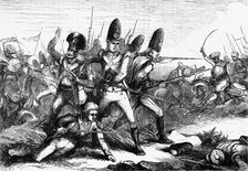 The Battle of Arass: The Grenadiers at Bay c1891. Creator: James Grant