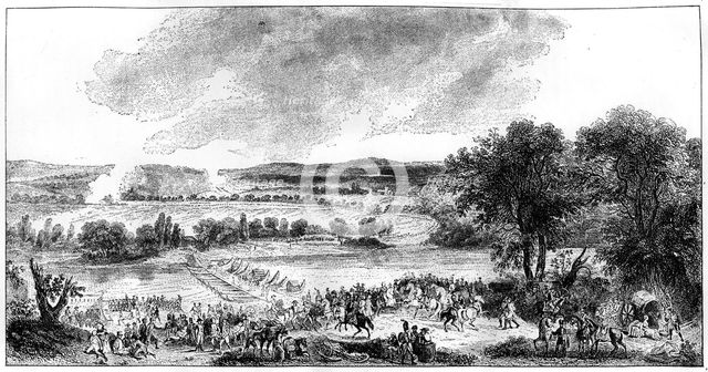 The Battle of Arcole, Italy, 15-17th November 1796 (1882-1884). Artist: Unknown