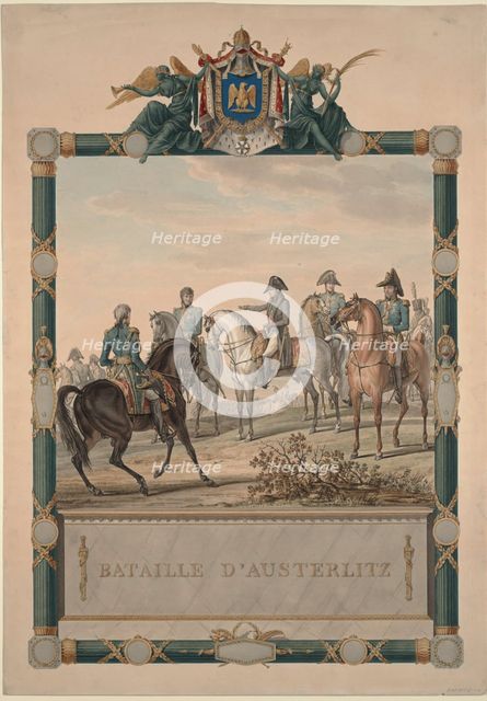 The Battle of Austerlitz on December 2, 1805, 1805. Artist: Vernet, Carle (1758-1836)