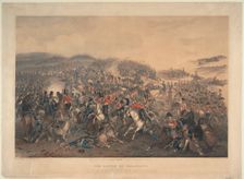 The Battle of Balaclava on 25 October 1854, 1855. Artist: Norie, Orlando (1832-1901)