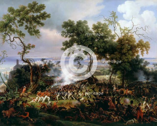 The Battle of Barrosa, 5 March 1811. Artist: Lejeune, Louis-François, Baron (1775-1848)