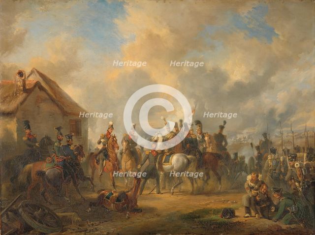The Battle of Bautersem during the Ten Days’ Campaign, 1833. Creator: Nicolaas Pieneman.