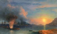 The Battle of Bomarsund, 1858