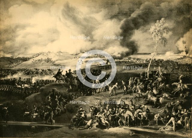 The Battle of Borodino, 7 September 1812, (1921). Creator: Unknown.