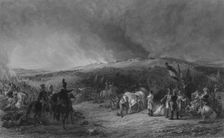 The Battle of Borodino 1812, (1829), (1850). Creator: James Baylis Allen