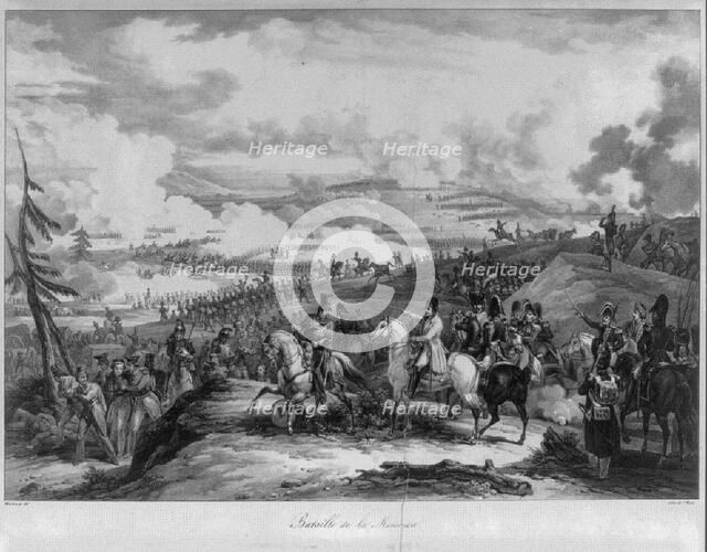 The Battle of Borodino. Artist: Martinet, Pierre (1781-?)