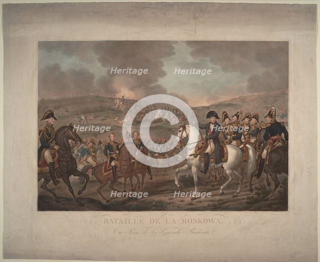 The Battle of Borodino on August 26, 1812, 1825. Artist: Vernet, Carle (1758-1836)