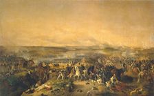 The Battle of Borodino on August 26, 1812, 1843. Artist: Hess, Peter von (1792–1871)