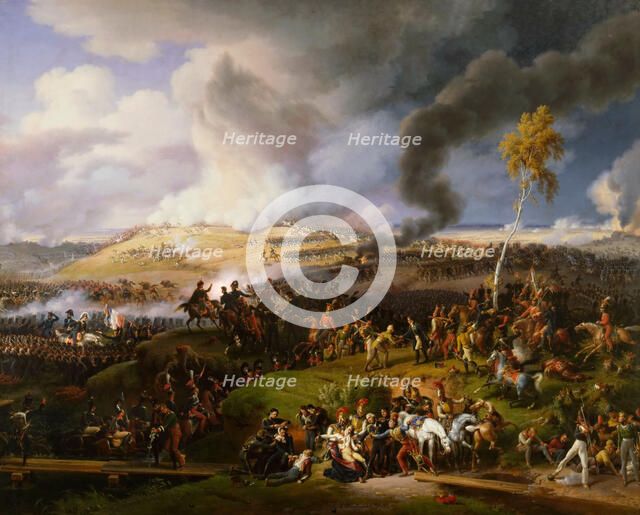 The Battle of Borodino on August 26, 1812. Artist: Lejeune, Louis-François, Baron (1775-1848)