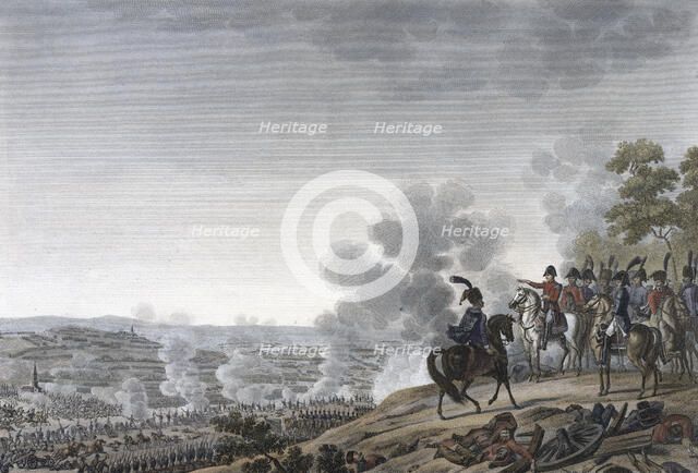 The Battle of Borodino, Russia, 7th September 1812. Artist: Jacques Couche