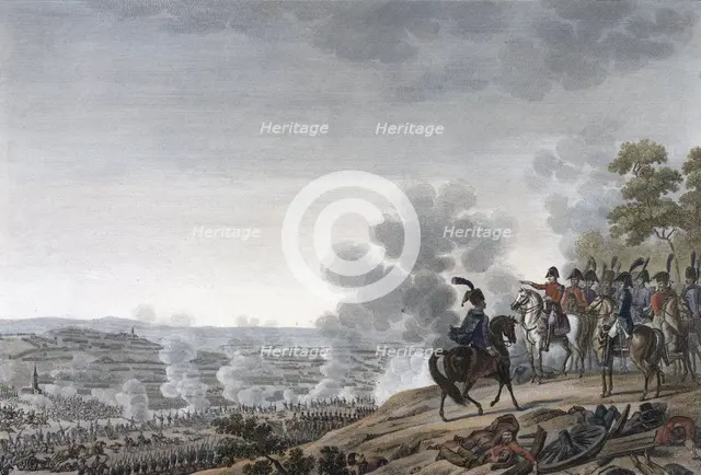 The Battle of Borodino, Russia, 7th September 1812. Creator: Jacques Couche.