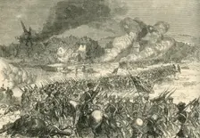 The Battle of Blenheim (1704), 1890. Creator: Unknown