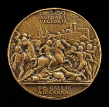 The Battle of Cannae [obverse], c. 1503. Creator: Master of Coriolanus