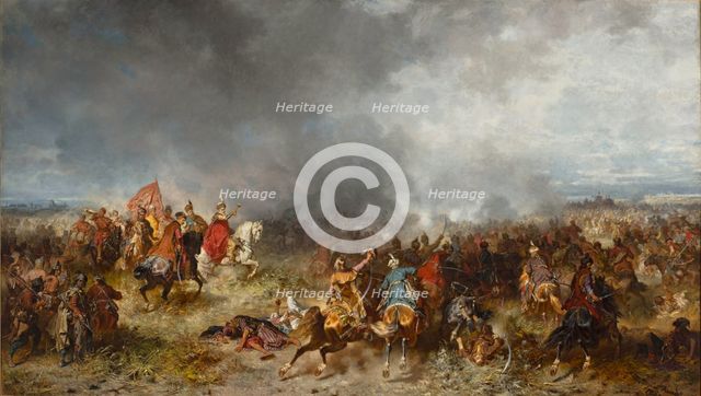 The Battle of Chocim 1621, 1867. Creator: Brandt, Jozef (1841-1915).