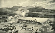 The Battle of Colenso - The Dublin Fusiliers Attempt to Ford the Tugela 1900. Creators: René Bull, Enoch Ward