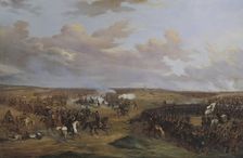 The Battle of Dennewitz, September 6, 1813, 1842. Creator: Alexander Wetterling