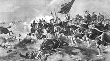 The Battle of Dettingen, 16 June 1743, (1910)