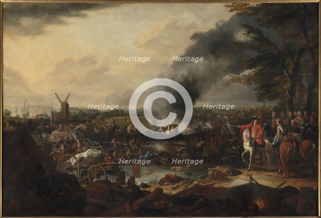 The Battle of Ekeren on June 30, 1703, Between 1703 and 1716. Creator: Broers, Jasper (1682-1716).
