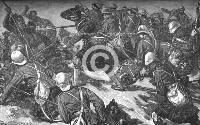 'The Battle of El Teb', c1881-85. Artist: Unknown.