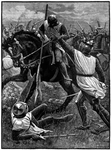 The Battle of Evesham, 4 August 1265, (c1880)