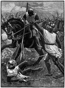 The Battle of Evesham, 4 August 1265, (c1880)