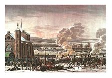 The Battle of Eylau, 9 February 1807, (c1850). Artist: Edme Bovinet
