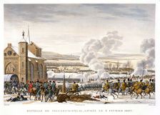 The Battle of Eylau, Germany, 9th February 1807. Creator: Edme Bovinet