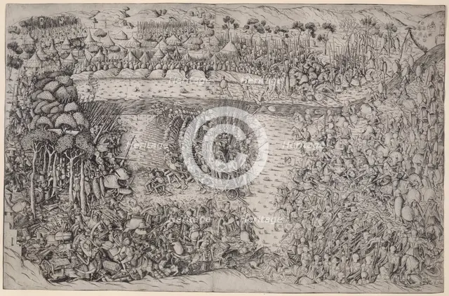 The Battle of Fornovo, 1495/1506. Creator: Master of the Battle of Fornovo.