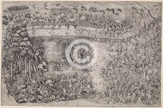 The Battle of Fornovo, 1495/1506. Creator: Master of the Battle of Fornovo.