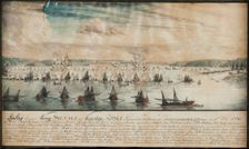 The Battle of Fredrikshamn on May 1790, 1791. Creator: Schoultz, Johan Tietrich (1754-1807)