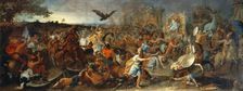 The Battle of Gaugamela in 331 BC, 1669. Creator: Le Brun, Charles (1619-1690)