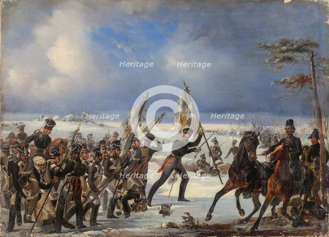 The Battle of Golymin on 26 December 1806.