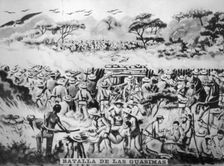 The battle of Guasimas, (1874), 1920s. Creator: Unknown