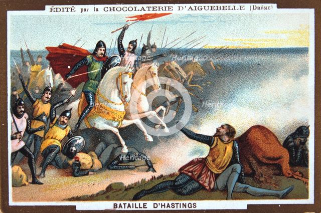 The Battle of Hastings, 1066, (19th century). Artist: Unknown