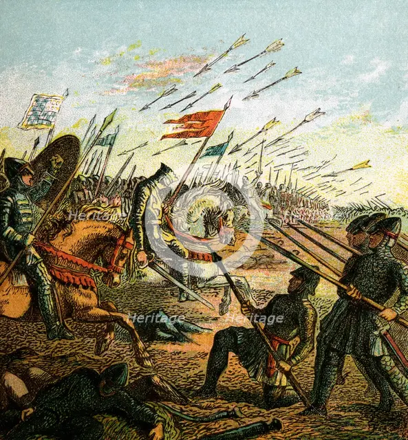 'The Battle Of Hastings, 1066', (c1850). Artist: Unknown