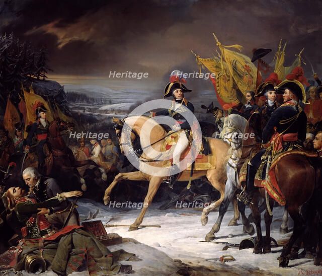 The Battle of Hohenlinden on 3 December 1800. Artist: Schopin, Henri-Frédéric (1804-1880)