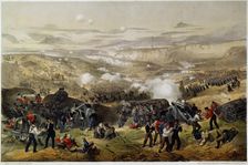 The Battle of Inkerman on November 5, 1854 1855. Artist: Andrew Maclure